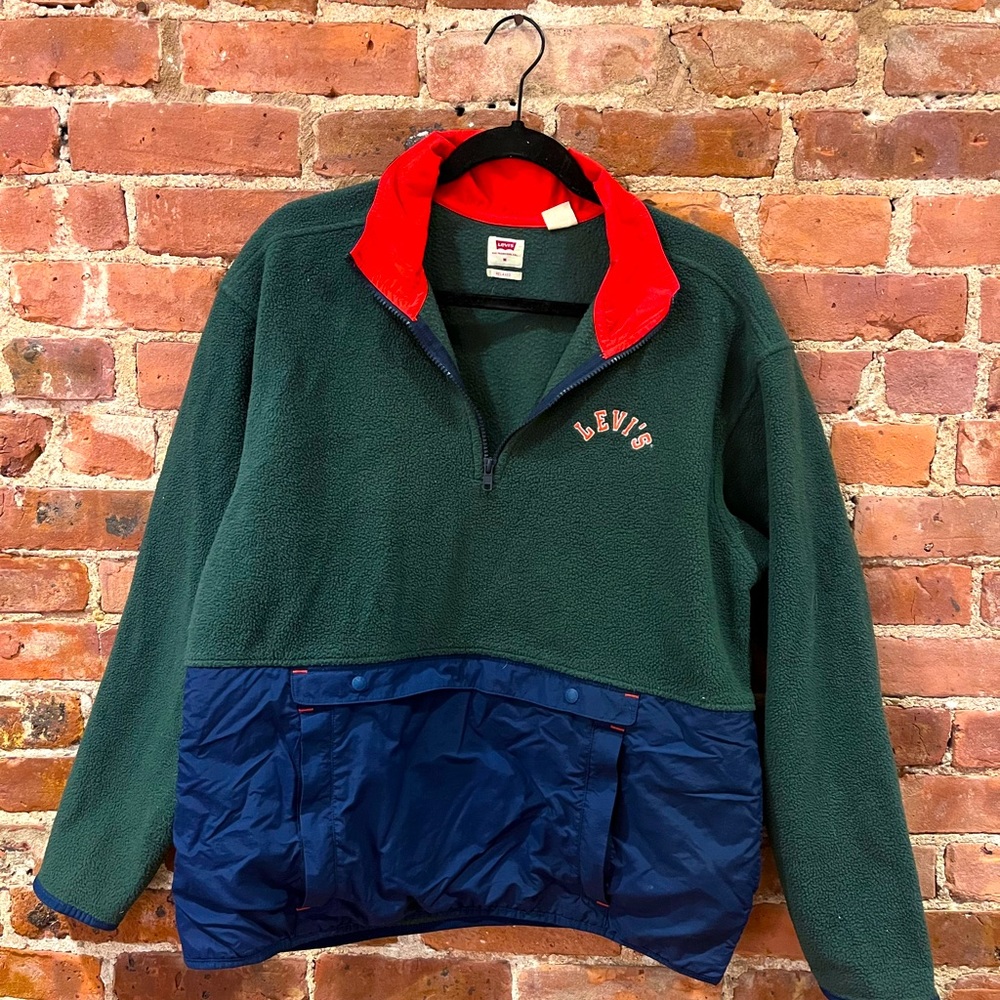 Levi’s Quarter Zip Polar Fleece